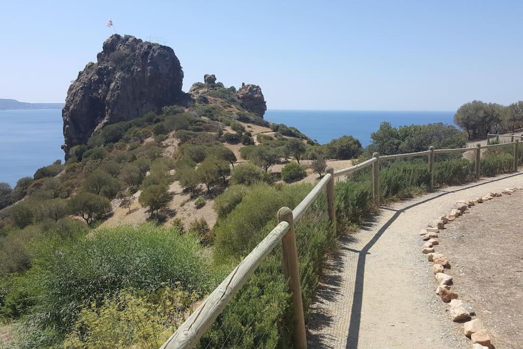 Tanca Piras - Emozioni A Strapiombo Sul Mare!!! Villa Nebida Bagian luar foto