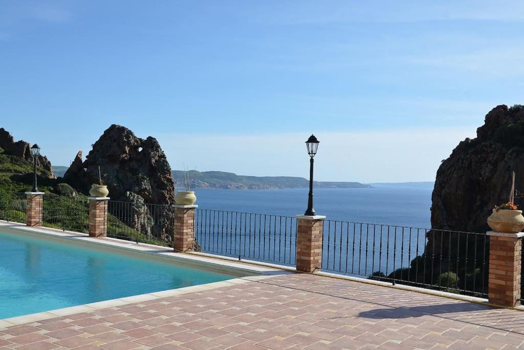 Tanca Piras - Emozioni A Strapiombo Sul Mare!!! Villa Nebida Bagian luar foto