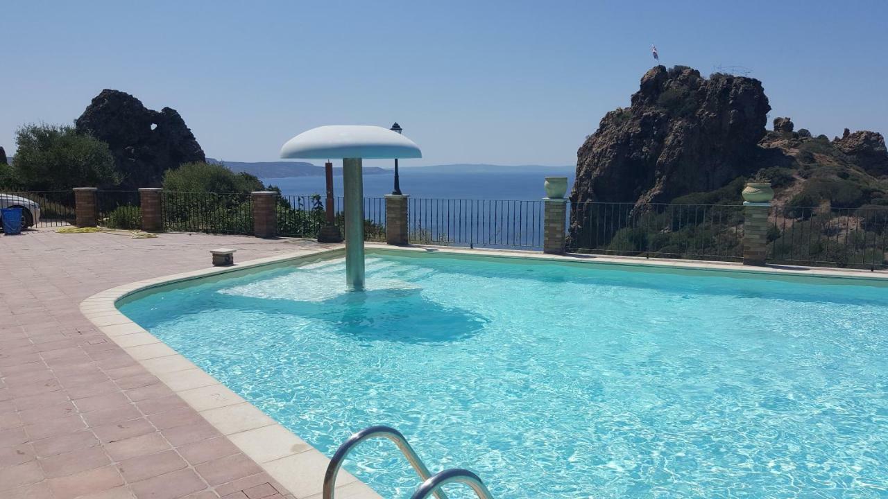 Tanca Piras - Emozioni A Strapiombo Sul Mare!!! Villa Nebida Bagian luar foto