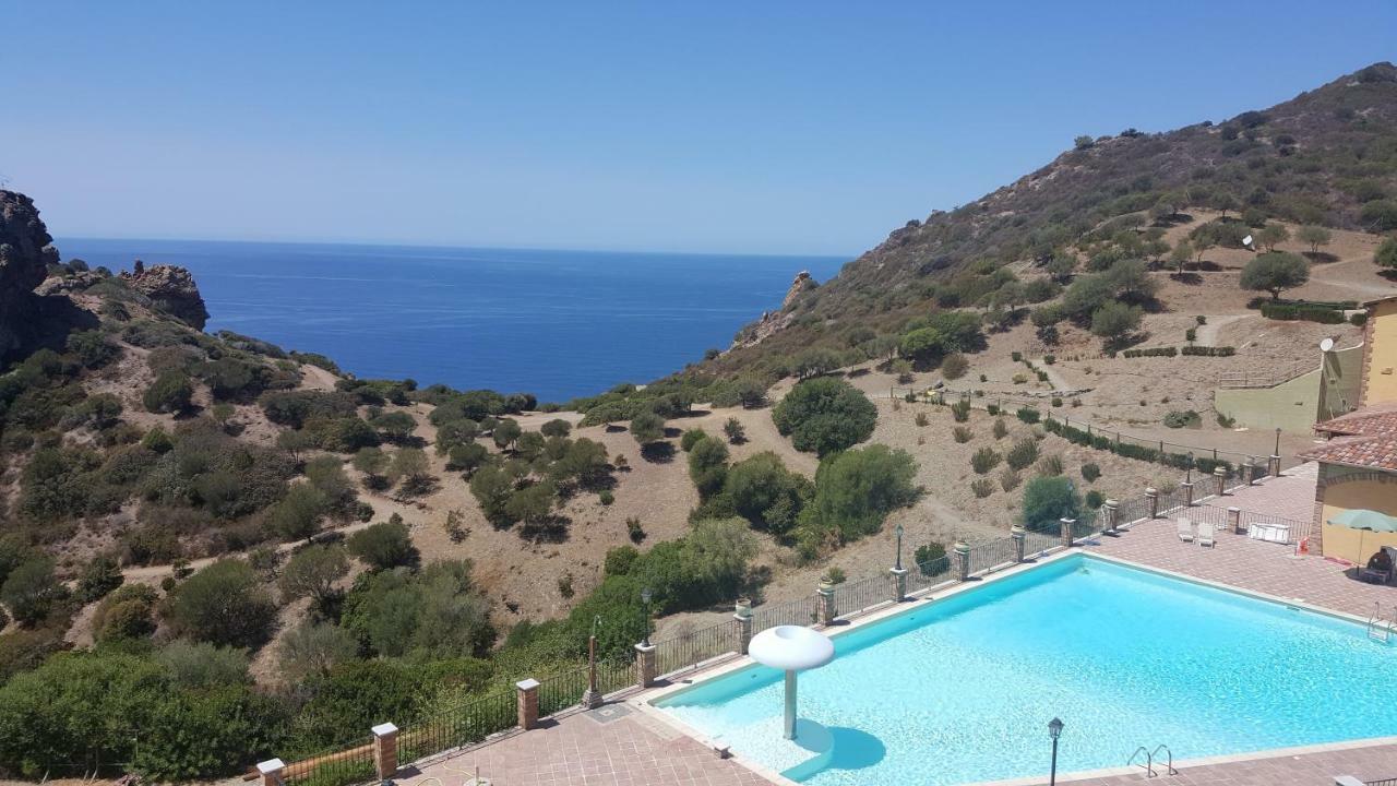 Tanca Piras - Emozioni A Strapiombo Sul Mare!!! Villa Nebida Bagian luar foto