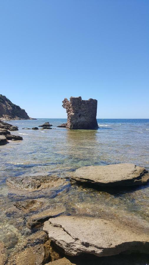 Tanca Piras - Emozioni A Strapiombo Sul Mare!!! Villa Nebida Bagian luar foto